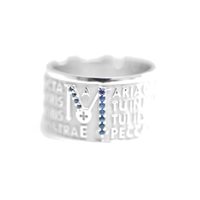 Anello Tuum Donna Animae in Argento Zaffiro TUAMLA9ZC00-12 - TUAMLA9ZC00-12